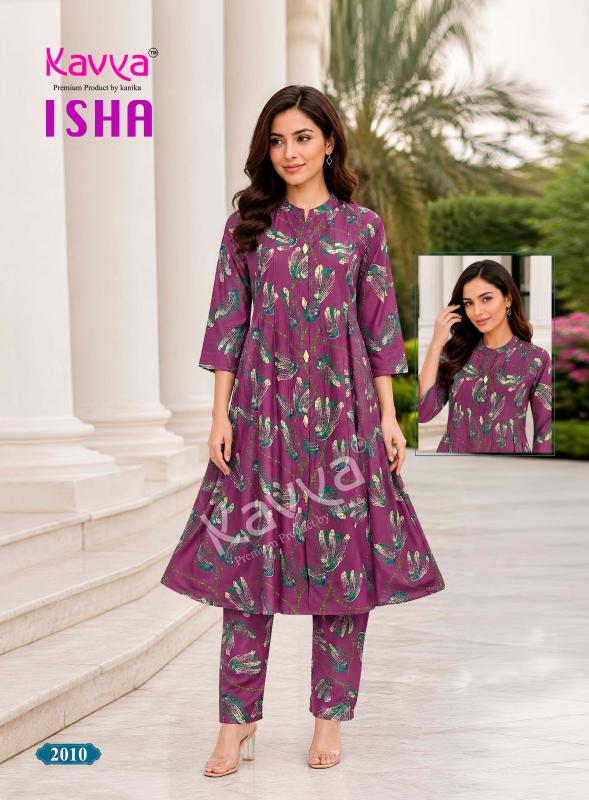 Kavya isha vol 2 branded coord set wholesale in chennai